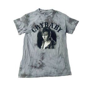 Johnny Depp Cry-Baby Shirt Boxy Boyfriend Short Sleeve Graphic Tee Small